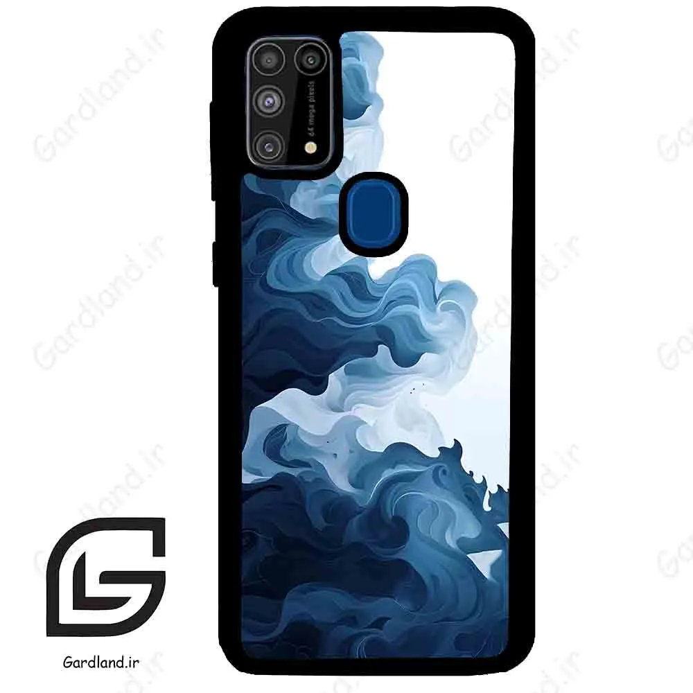 قاب گوشی سامسونگ ام 31 (Galaxy M31 ) طرح ابرنگی کد 2063