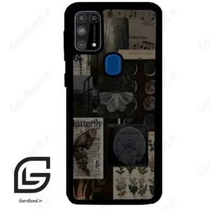 قاب گوشی سامسونگ ام 31 (Galaxy M31 ) طرح پروانه کد 2096