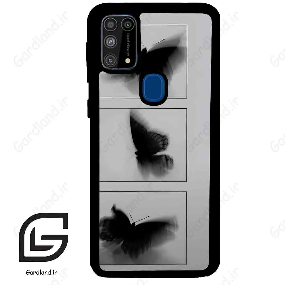 قاب گوشی سامسونگ ام 31 (Galaxy M31 ) طرح پروانه کد 2103