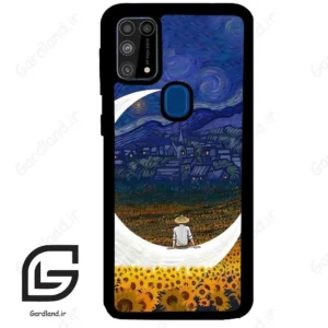 قاب گوشی سامسونگ ام 31 (Galaxy M31 ) طرح ماه کد 2125
