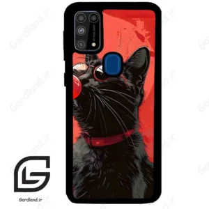 قاب گوشی سامسونگ ام 31 (Galaxy M31 ) طرح گربه کد 2131