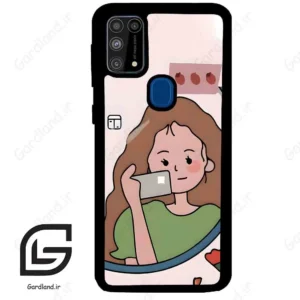 قاب گوشی سامسونگ ام 31 (Galaxy M31 ) طرح دخترانه کد 2141