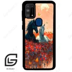 قاب گوشی سامسونگ ام 31 (Galaxy M31 ) طرح اسب کد 2166