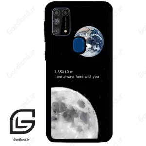 قاب گوشی سامسونگ ام 31 (Galaxy M31 ) طرح ماه کد 2190