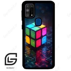 قاب گوشی سامسونگ ام 31 (Galaxy M31 ) طرح مکعب کد 2222
