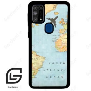 قاب گوشی سامسونگ ام 31 (Galaxy M31 ) طرح نقشه کد 2243