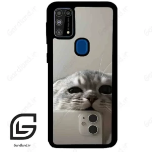 قاب گوشی سامسونگ ام 31 (Galaxy M31 ) طرح گربه کد 2246