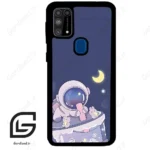 قاب گوشی سامسونگ ام 31 (Galaxy M31 ) طرح فضانورد کد 2250