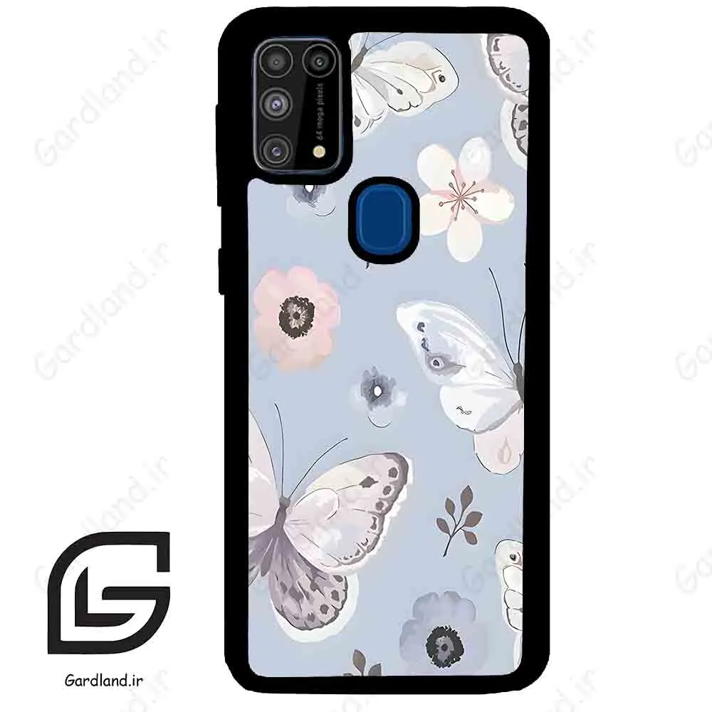 قاب گوشی سامسونگ ام 31 (Galaxy M31 ) طرح پروانه کد 2256