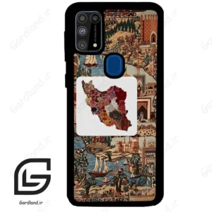 قاب گوشی سامسونگ ام 31 (Galaxy M31 ) طرح نقشه ایران کد 2287