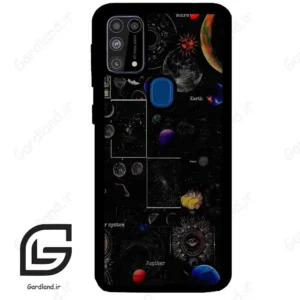 قاب گوشی سامسونگ ام 31 (Galaxy M31 ) طرح فضانورد کد 2308