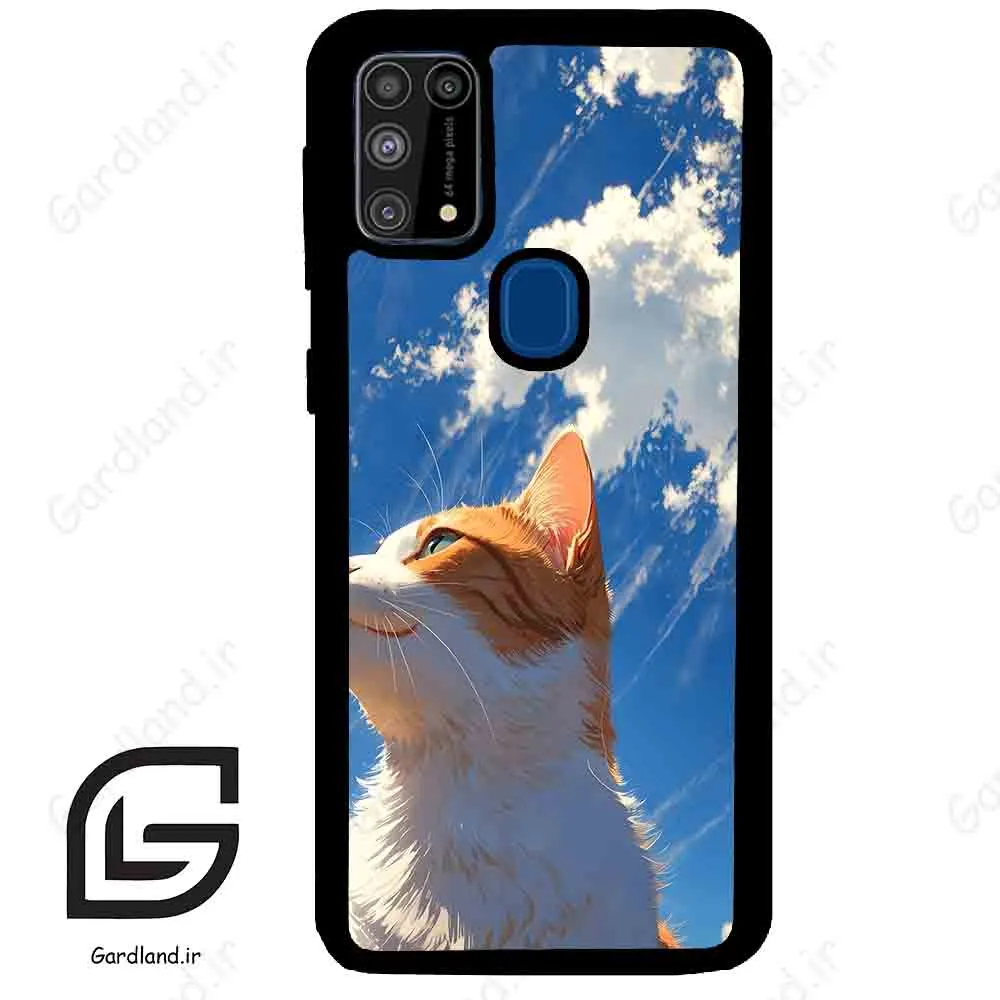 قاب گوشی سامسونگ ام 31 (Galaxy M31 ) طرح گربه کد 2366