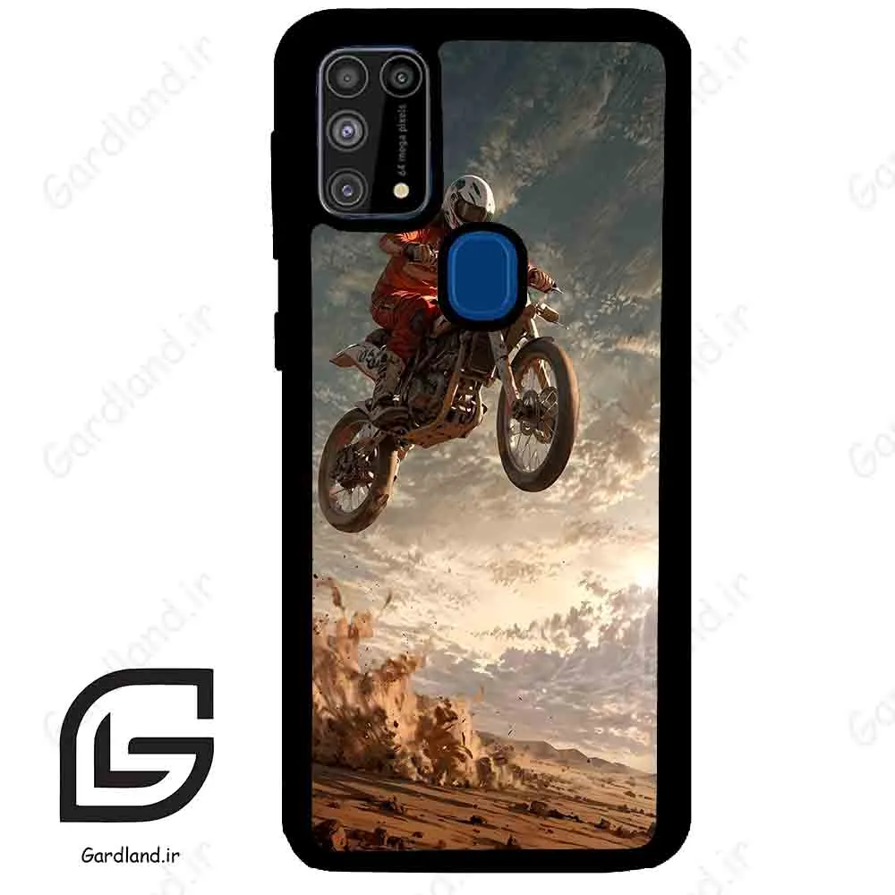 قاب گوشی سامسونگ ام 31 (Galaxy M31 ) طرح موتورسوار کد 2369