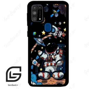 قاب گوشی سامسونگ ام 31 (Galaxy M31 ) طرح فضانورد کد 2392