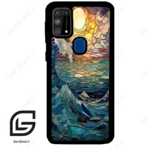 قاب گوشی سامسونگ ام 31 (Galaxy M31 ) طرح موج کد 2413