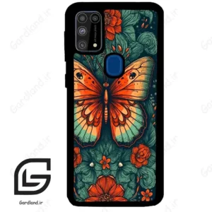 قاب گوشی سامسونگ ام 31 (Galaxy M31 ) طرح پروانه کد 2421