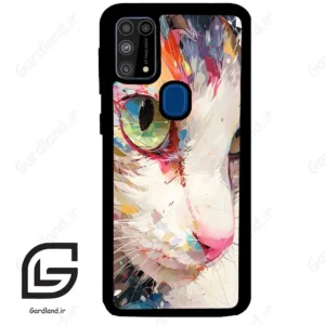 قاب گوشی سامسونگ ام 31 (Galaxy M31 ) طرح گربه کد 2437