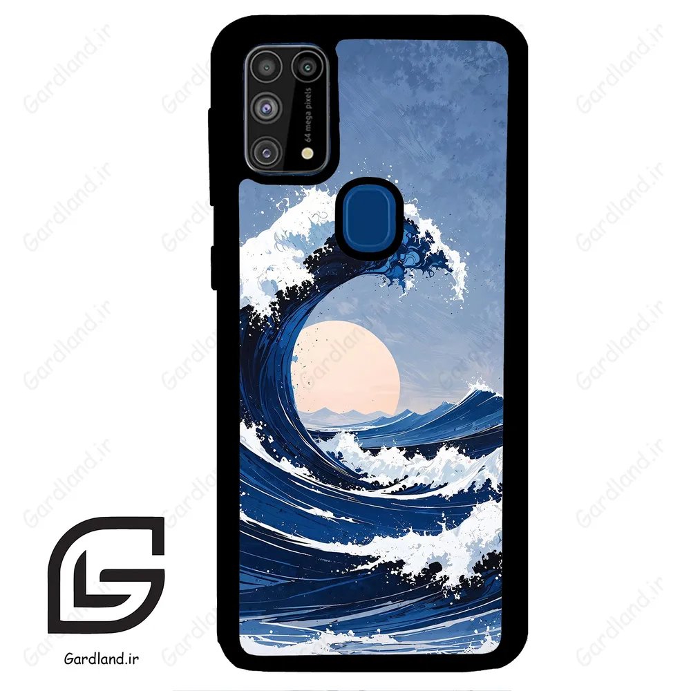 قاب گوشی سامسونگ ام 31 (Galaxy M31 ) طرح موج کد 2443