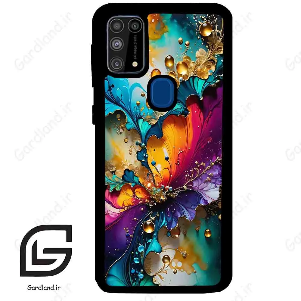 قاب گوشی سامسونگ ام 31 (Galaxy M31 ) طرح ابرنگی کد 2447