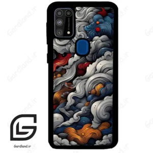 قاب گوشی سامسونگ ام 31 (Galaxy M31 ) طرح ابرنگی کد 2448
