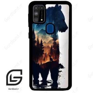 قاب گوشی سامسونگ ام 31 (Galaxy M31 ) طرح خرس کد 2449