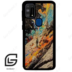 قاب گوشی سامسونگ ام 31 (Galaxy M31 ) طرح فضانورد کد 2450