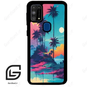 قاب گوشی سامسونگ ام 31 (Galaxy M31 ) طرح جزیره کد 2461