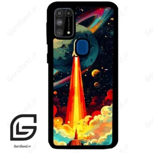 قاب گوشی سامسونگ ام 31 (Galaxy M31 ) طرح موشک کد 2463