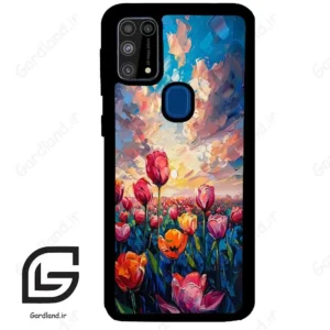 قاب گوشی سامسونگ ام 31 (Galaxy M31 ) طرح گل کد 2466