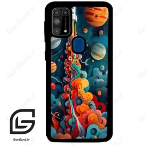 قاب گوشی سامسونگ ام 31 (Galaxy M31 ) طرح موشک کد 2470