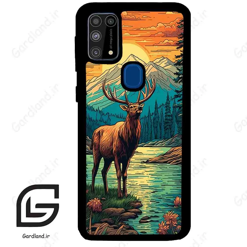 قاب گوشی سامسونگ ام 31 (Galaxy M31 ) طرح گوزن کد 2471