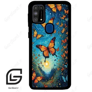 قاب گوشی سامسونگ ام 31 (Galaxy M31 ) طرح پروانه کد 2479
