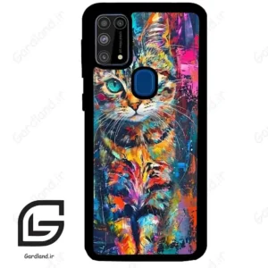 قاب گوشی سامسونگ ام 31 (Galaxy M31 ) طرح گربه کد 2488