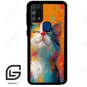 قاب گوشی سامسونگ ام 31 (Galaxy M31 ) طرح گربه کد 2489