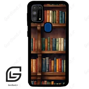 قاب گوشی سامسونگ ام 31 (Galaxy M31 ) طرح کتابخانه کد 2527