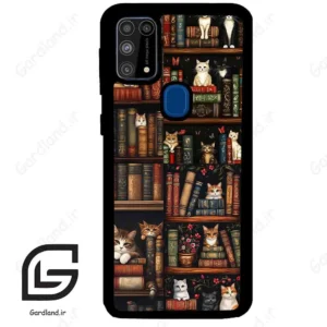 قاب گوشی سامسونگ ام 31 (Galaxy M31 ) طرح کتابخانه کد 2532