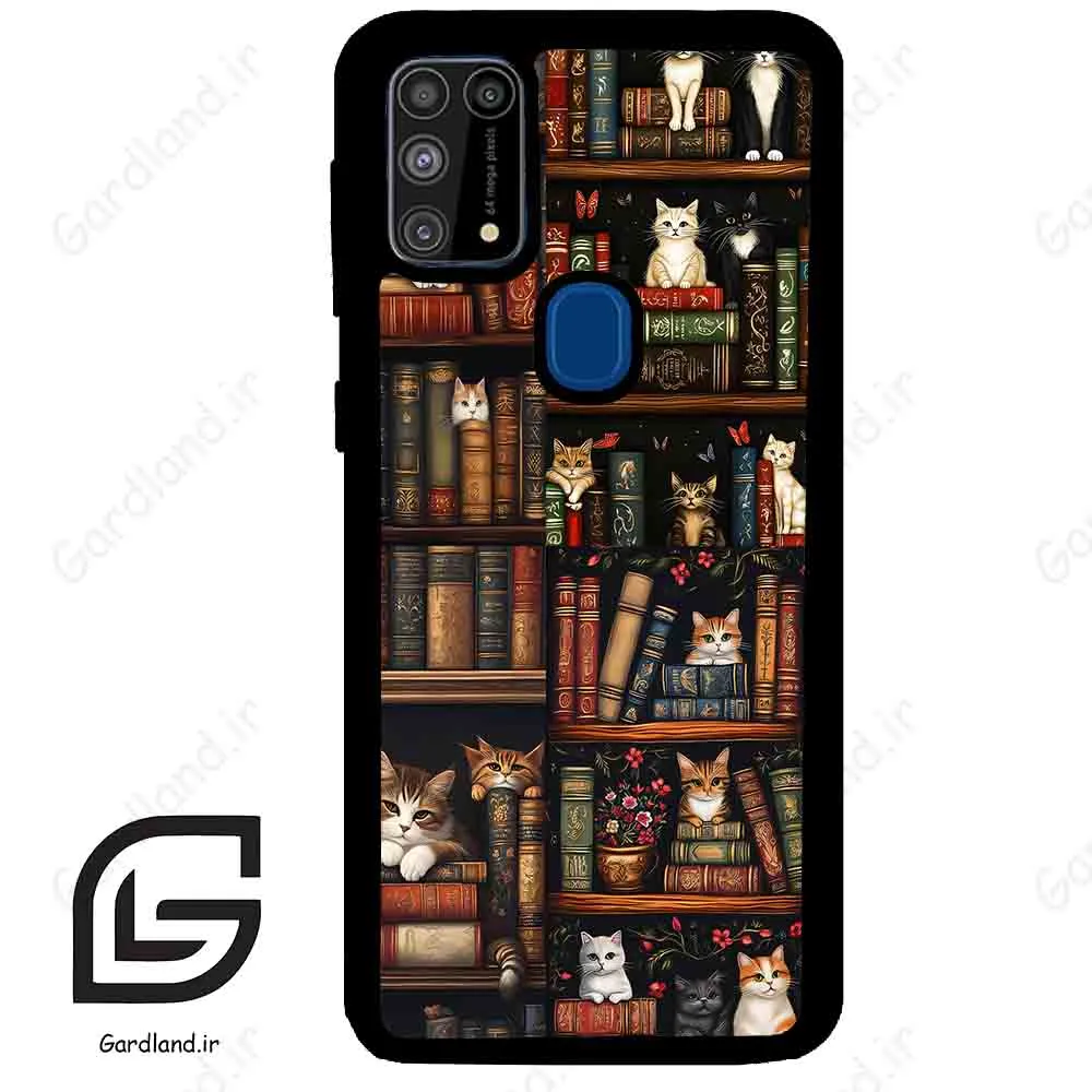 قاب گوشی سامسونگ ام 31 (Galaxy M31 ) طرح کتابخانه کد 2532