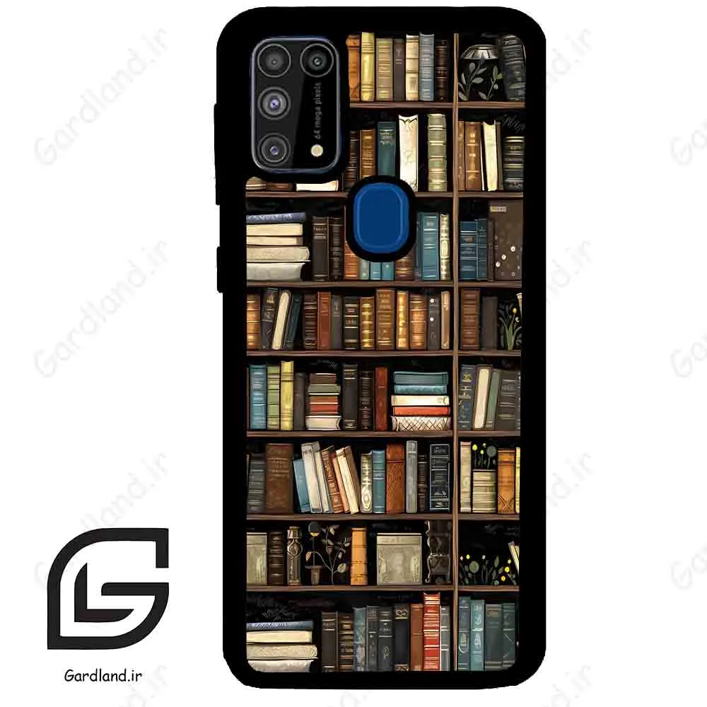 قاب گوشی سامسونگ ام 31 (Galaxy M31 ) طرح کتابخانه کد 2533