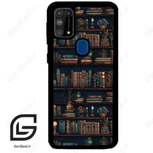 قاب گوشی سامسونگ ام 31 (Galaxy M31 ) طرح کتابخانه کد 2536