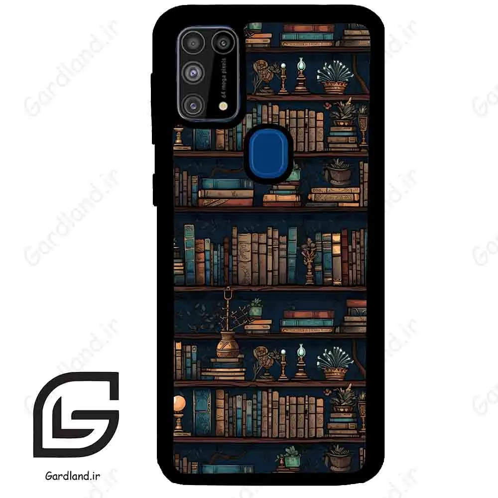 قاب گوشی سامسونگ ام 31 (Galaxy M31 ) طرح کتابخانه کد 2536