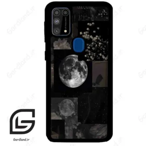 قاب گوشی سامسونگ ام 31 (Galaxy M31 ) طرح ماه کد 2545