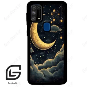 قاب گوشی سامسونگ ام 31 (Galaxy M31 ) طرح ماه کد 2547