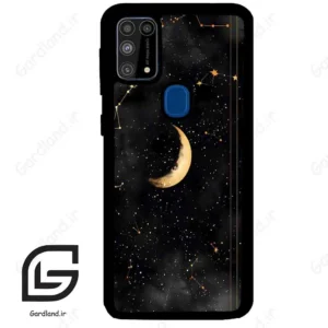 قاب گوشی سامسونگ ام 31 (Galaxy M31 ) طرح ماه کد 2548
