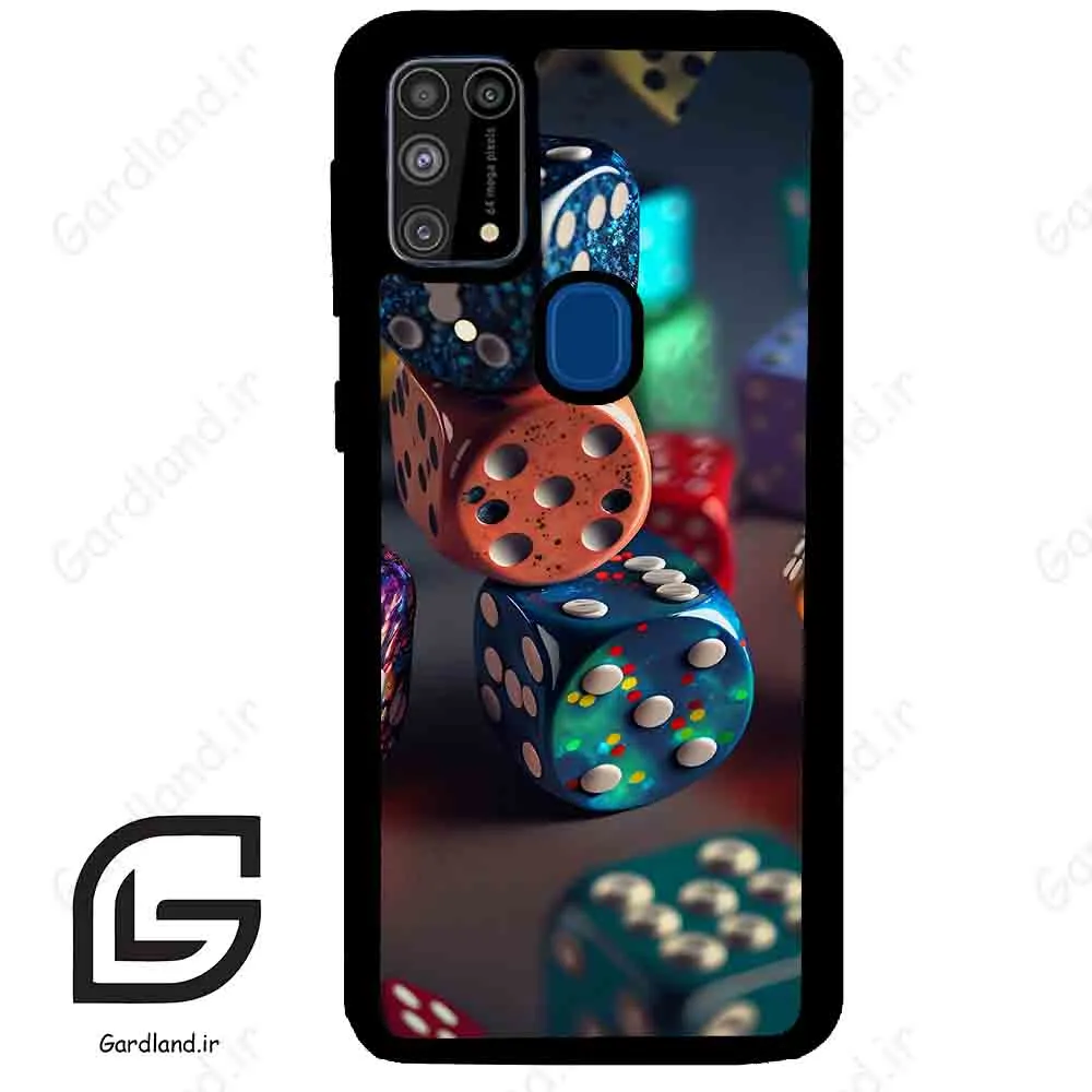 قاب گوشی سامسونگ ام 31 (Galaxy M31 ) طرح تاس کد 2556