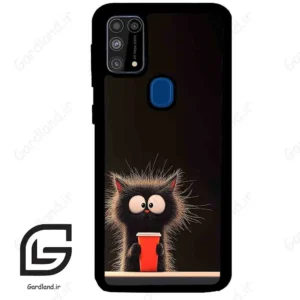 قاب گوشی سامسونگ ام 31 (Galaxy M31 ) طرح گربه کد 2580