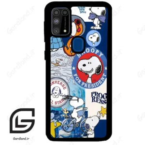 قاب گوشی سامسونگ ام 31 (Galaxy M31 ) طرح اسنوپی کد 2592