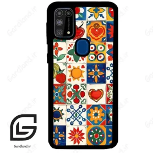 قاب گوشی سامسونگ ام 31 (Galaxy M31 ) طرح کاشی کد 2594