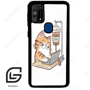قاب گوشی سامسونگ ام 31 (Galaxy M31 ) طرح گربه کد 2617