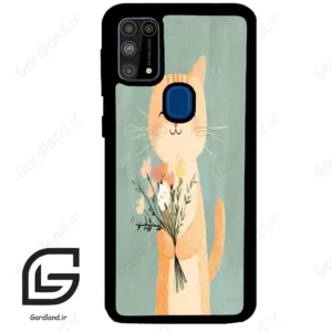قاب گوشی سامسونگ ام 31 (Galaxy M31 ) طرح گربه کد 2619