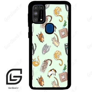قاب گوشی سامسونگ ام 31 (Galaxy M31 ) طرح گربه کد 2622